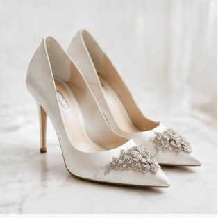 Ivory Bridal Heels