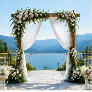 Floral Ceremony Arch