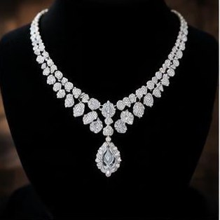Diamond Statement Necklace