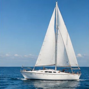 Coastal Sailboat