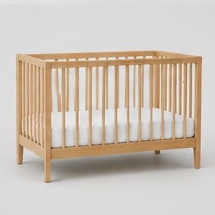 Natural Wood Crib