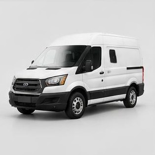 White Cargo Van