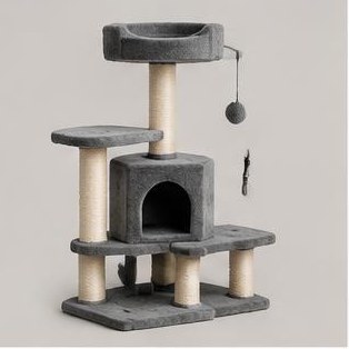 Multi-Level Cat Tower