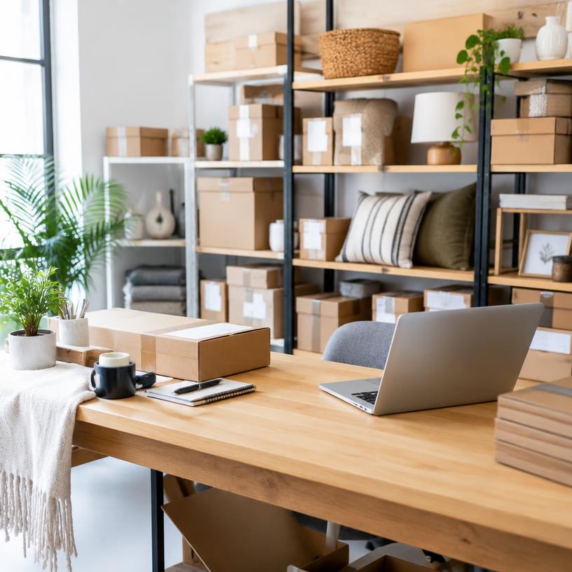 Home Decor E-Commerce Concept