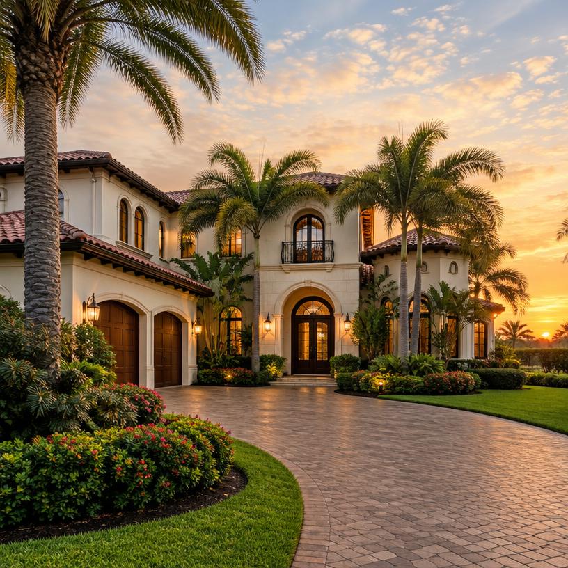 Mediterranean Pool Villa